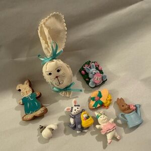 VINTAGE EASTER DUCK PINS BROOCHES HALLMARK